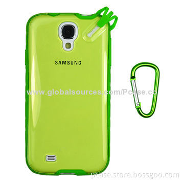 Transparent Clear Shawl Case for Samsung S4, Flexible and Transparent, Simple Design